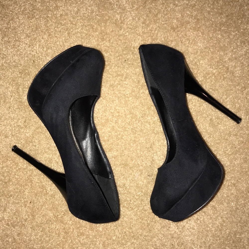 Black heels